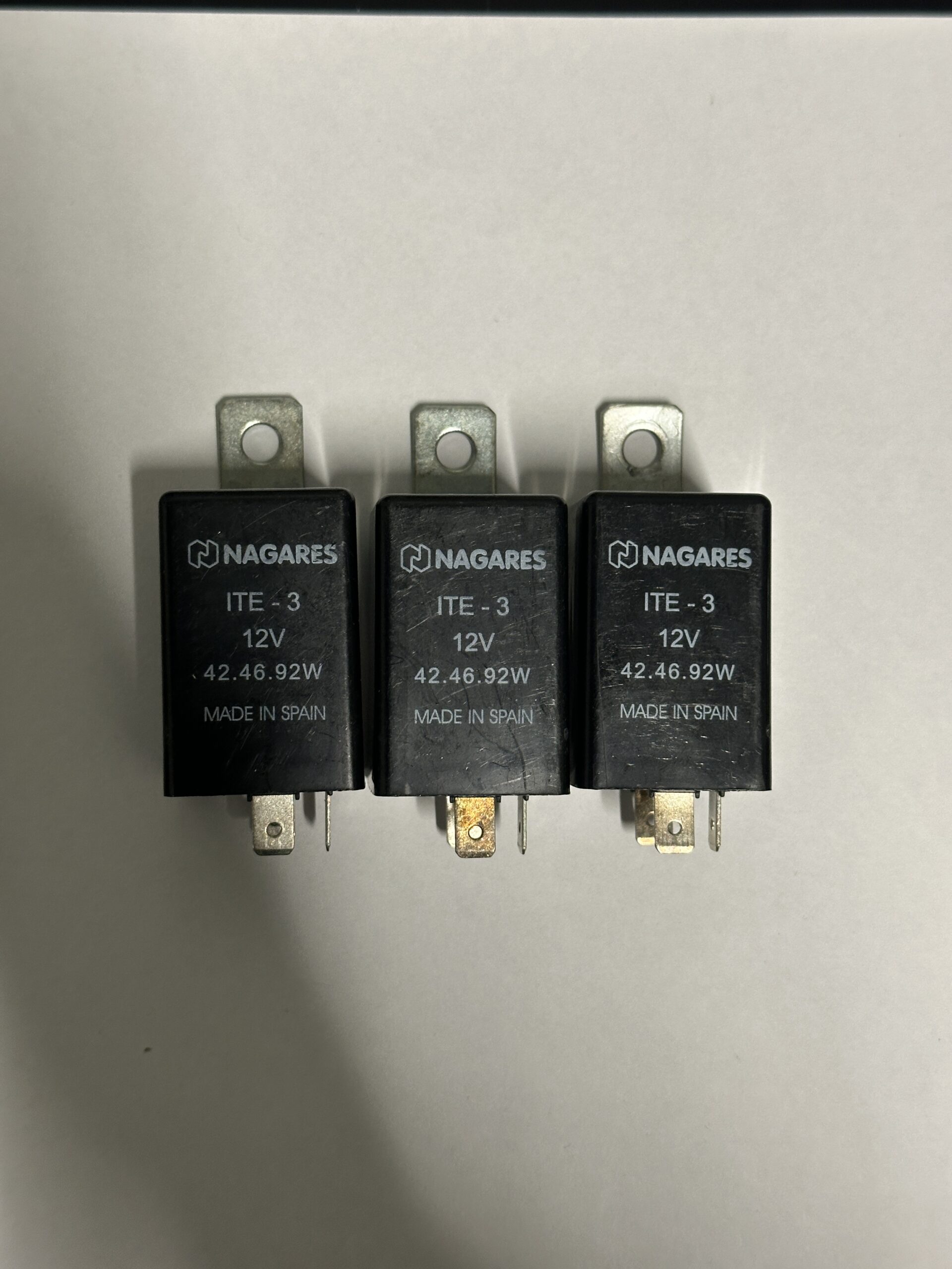 lot 3 centrales clignotantes Nagares ITE-3 12V