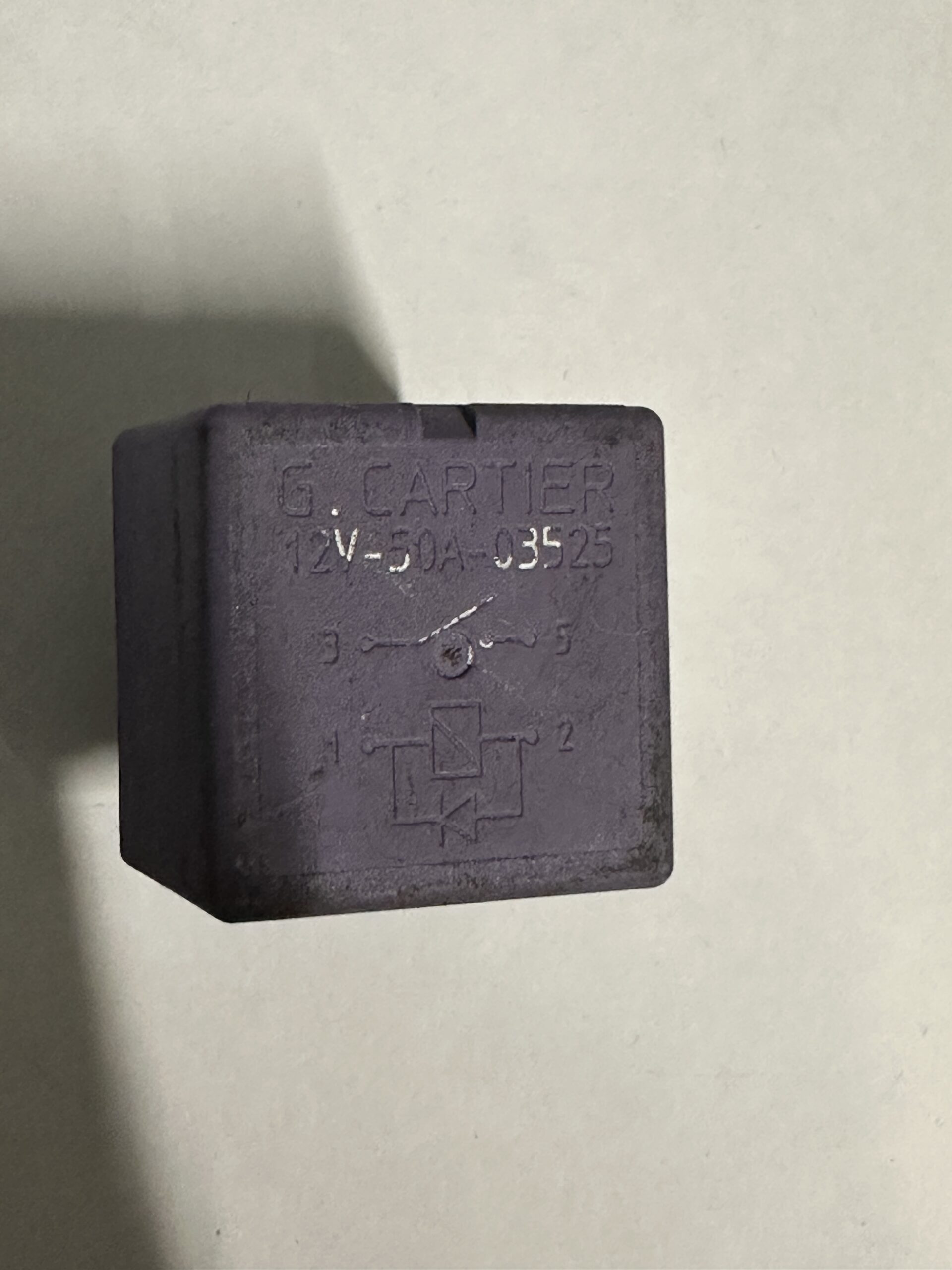 Relais G. Cartier 12V 50A 03525 – Renault – Image 2